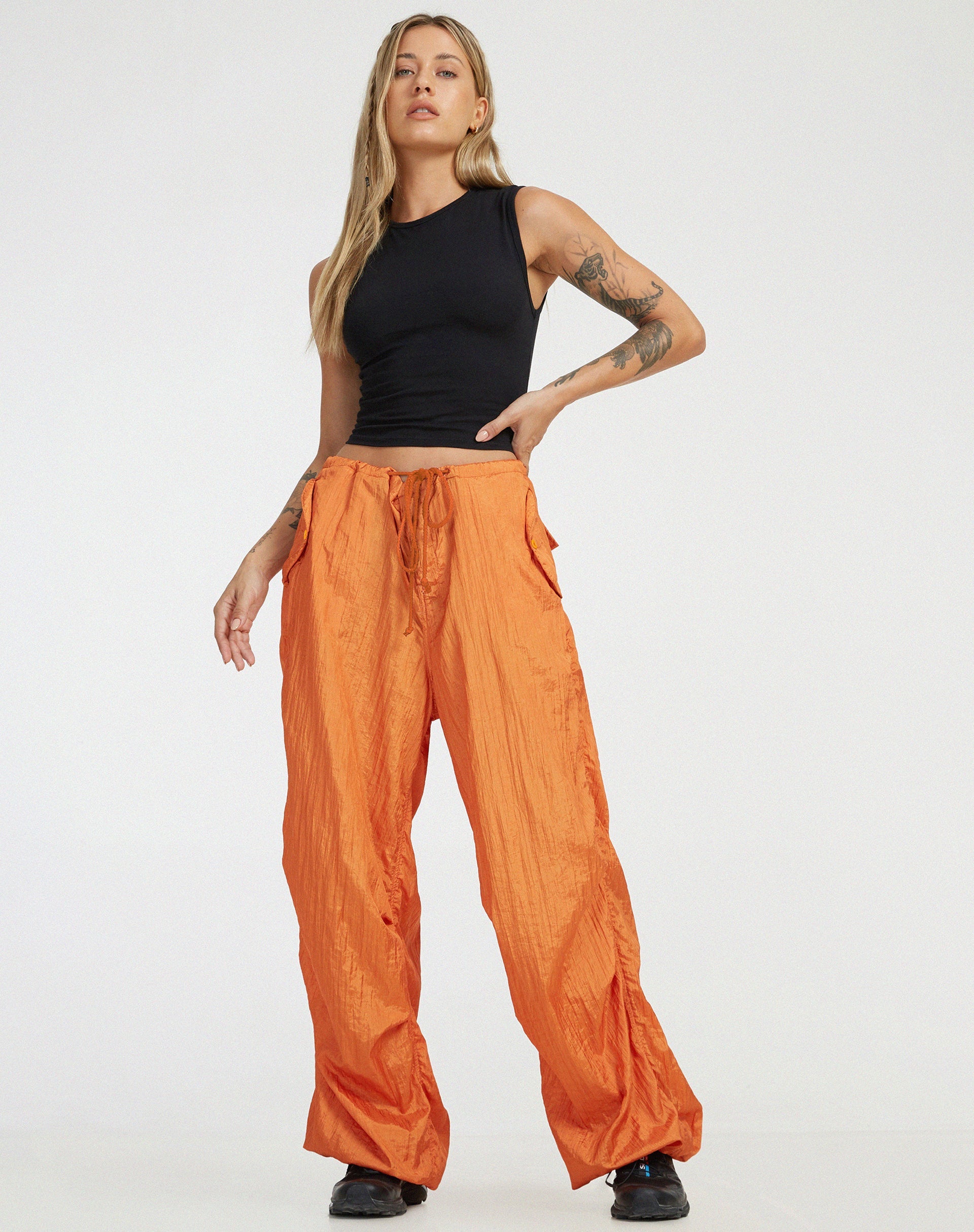 imagen de Chute Trouser en Parachute Pumpkin Orange