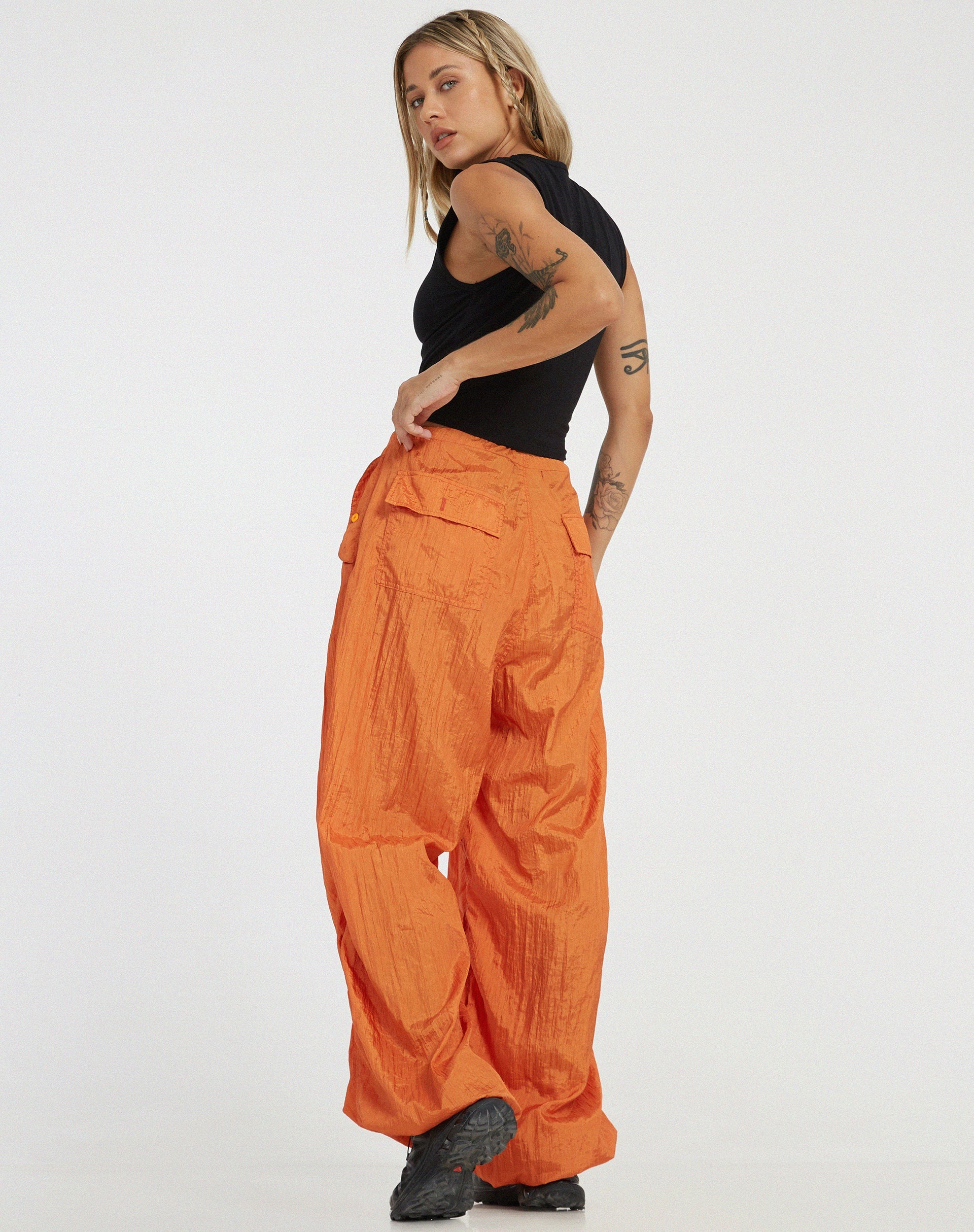 imagen de Chute Trouser en Parachute Pumpkin Orange