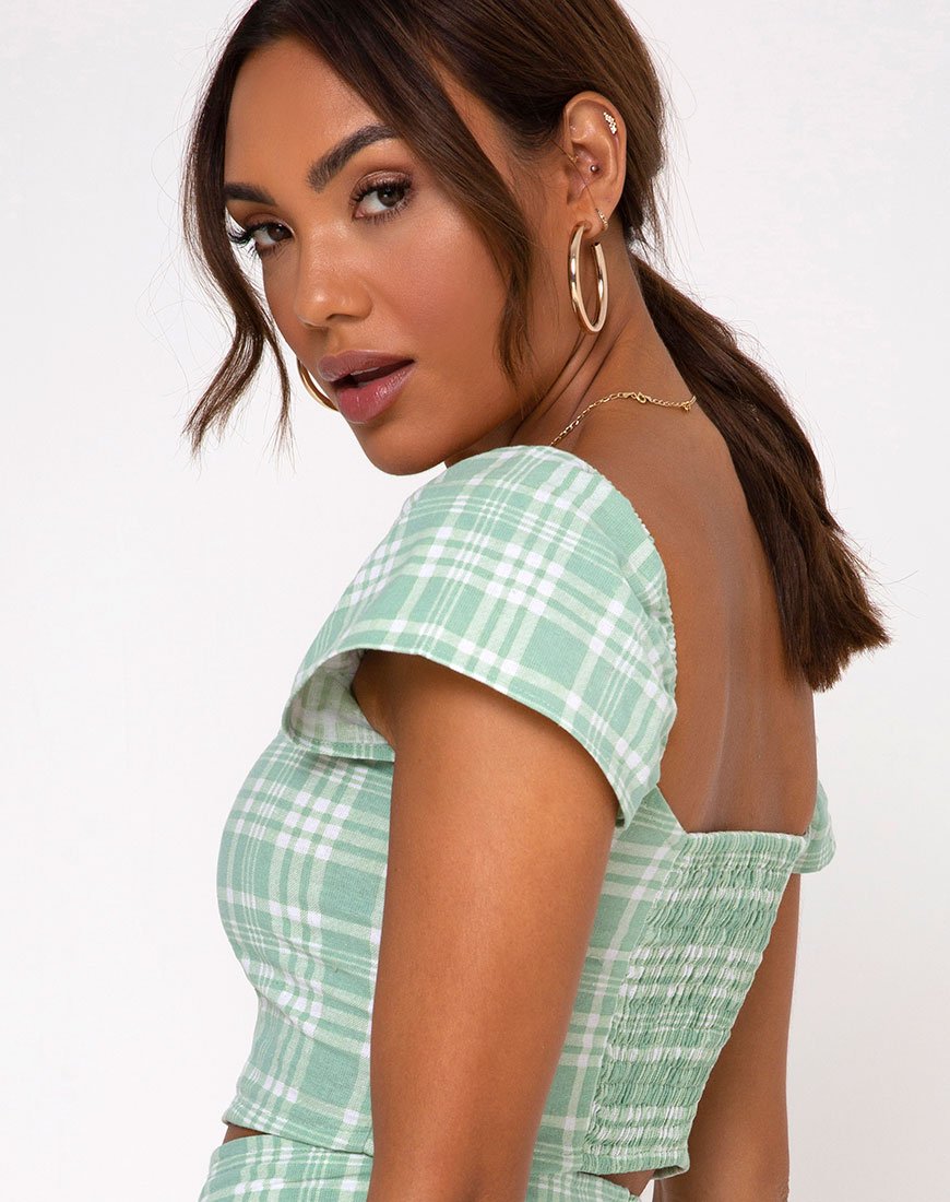 Imagen de Cindy Crop Top en Mantel Neo Menta