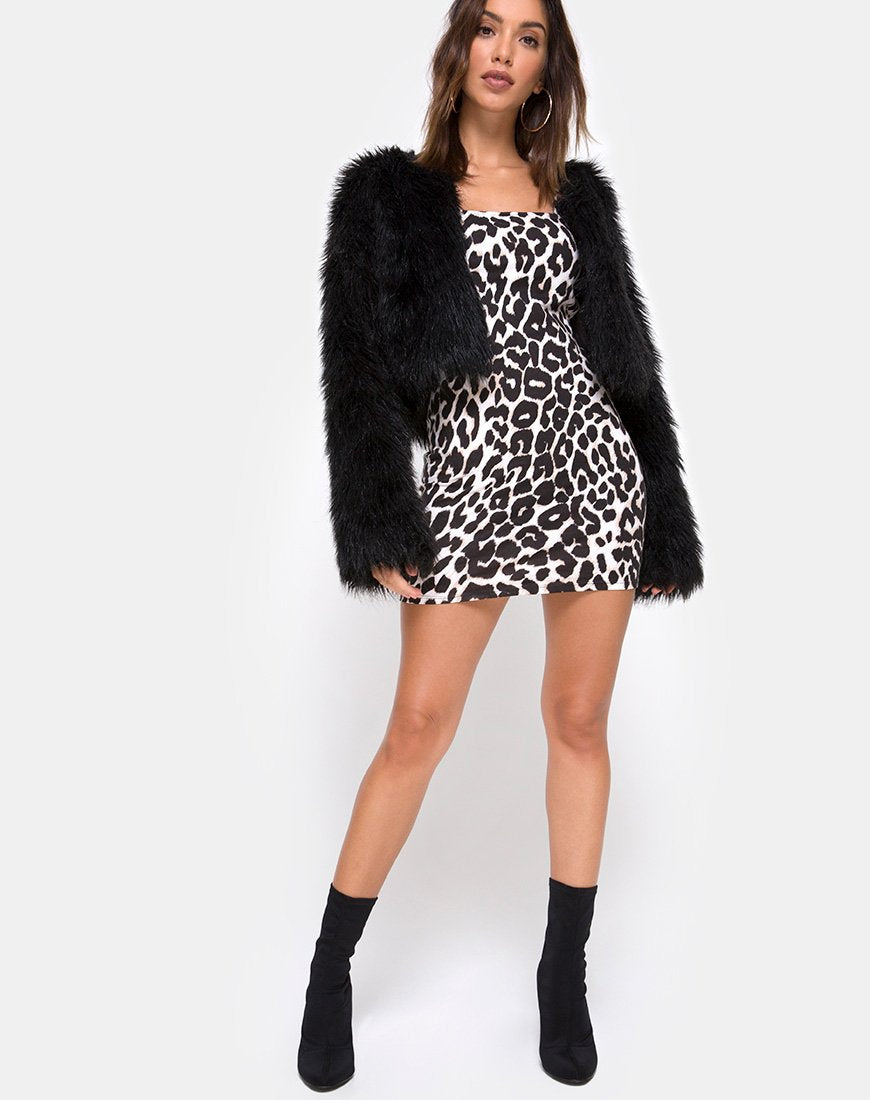 Imagen de Cinelle Bodycon Dress in Oversize Jaguar
