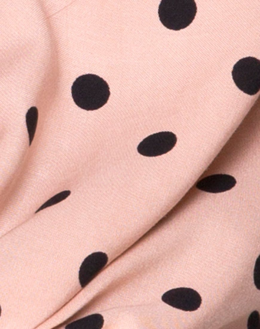 Imagen de Citra Top en New Polka Nude Negro