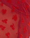  Red Flock Mesh