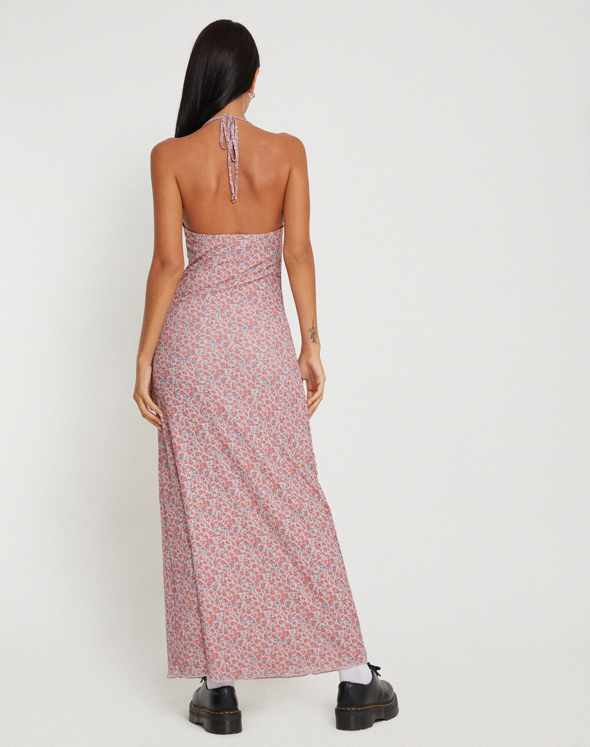 imagen de Clovita Maxi Dress in Spring Rose Dusty Pink