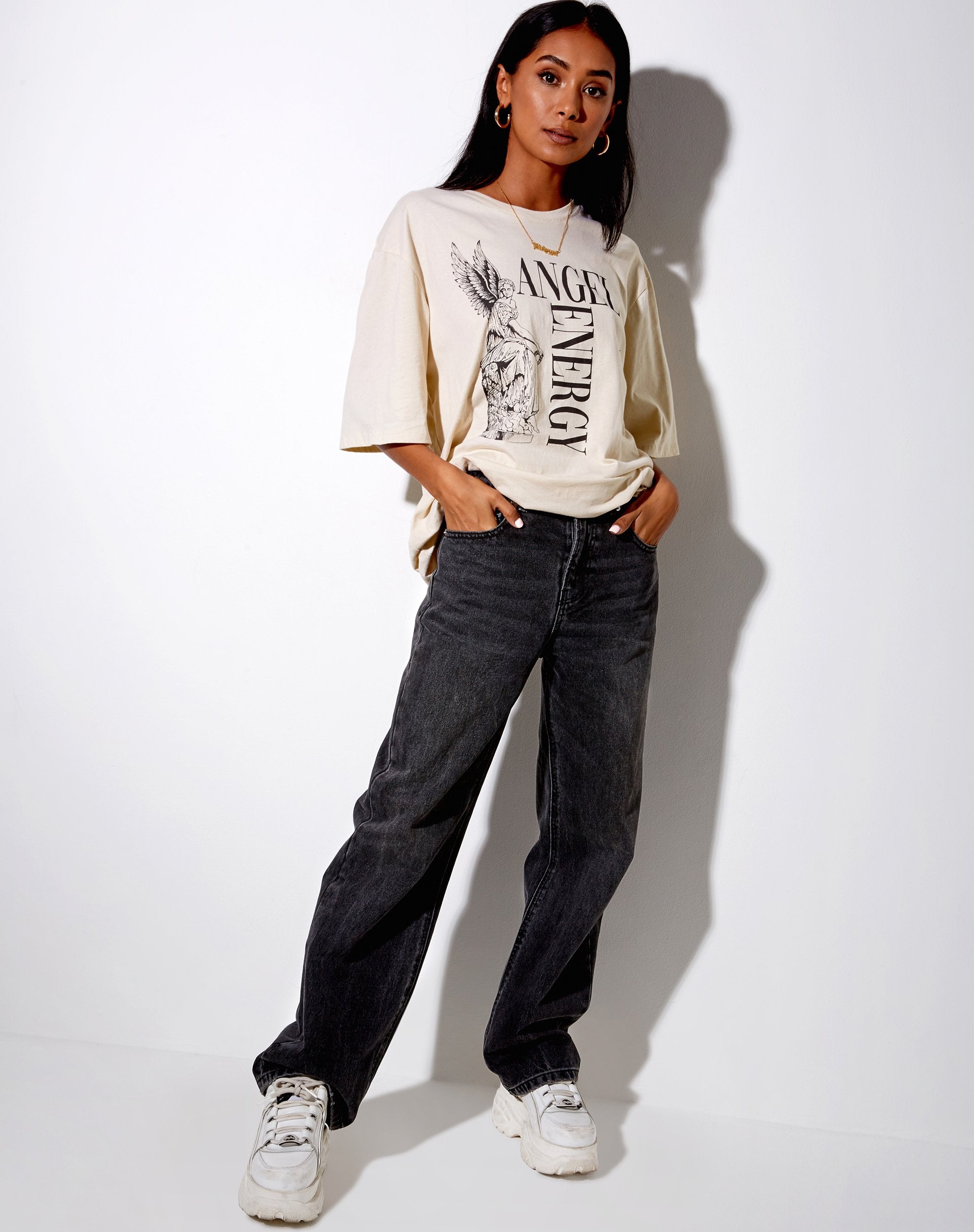 Imagen de Cocoon Tee in Stone Angel Energy