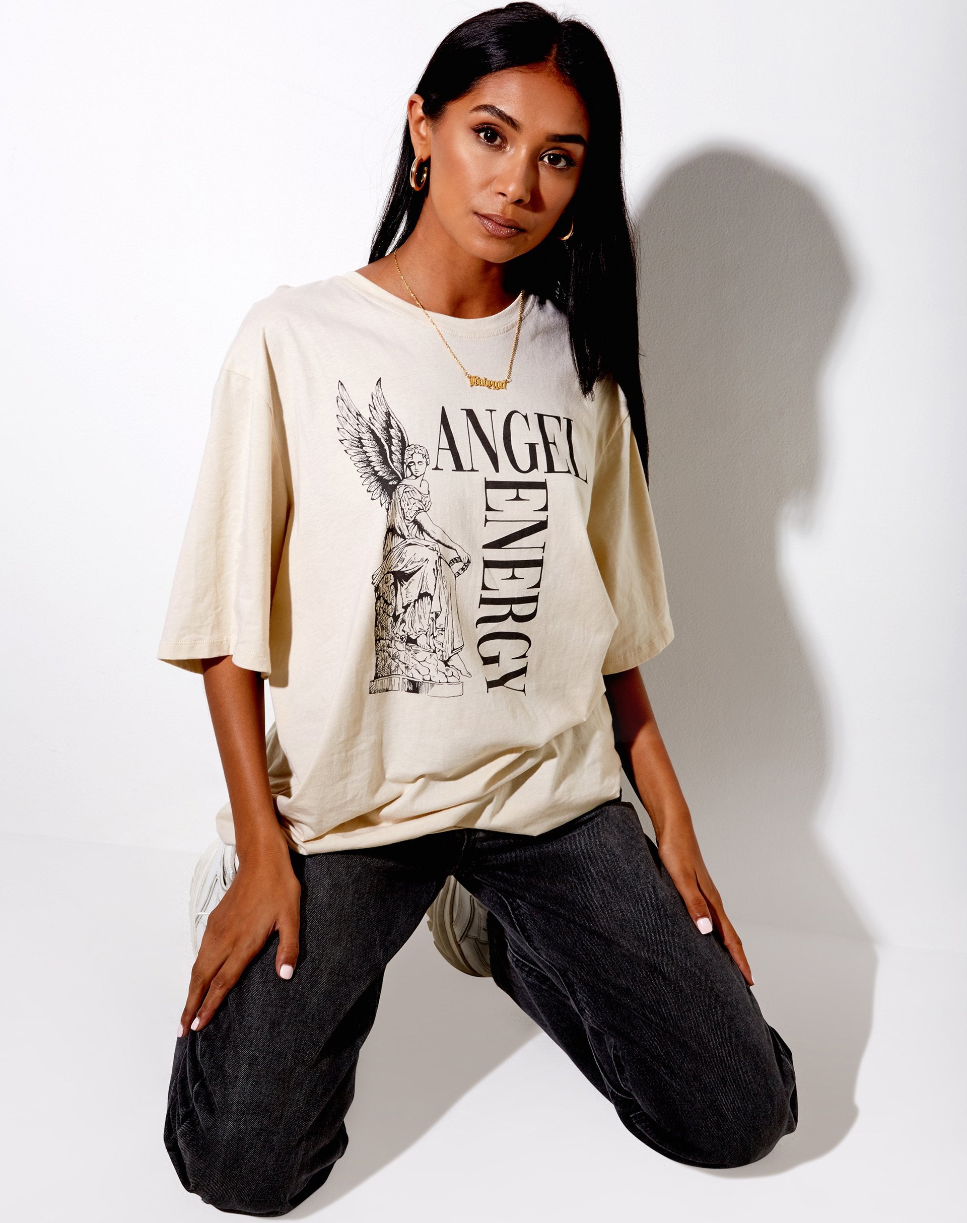 Imagen de Cocoon Tee in Stone Angel Energy
