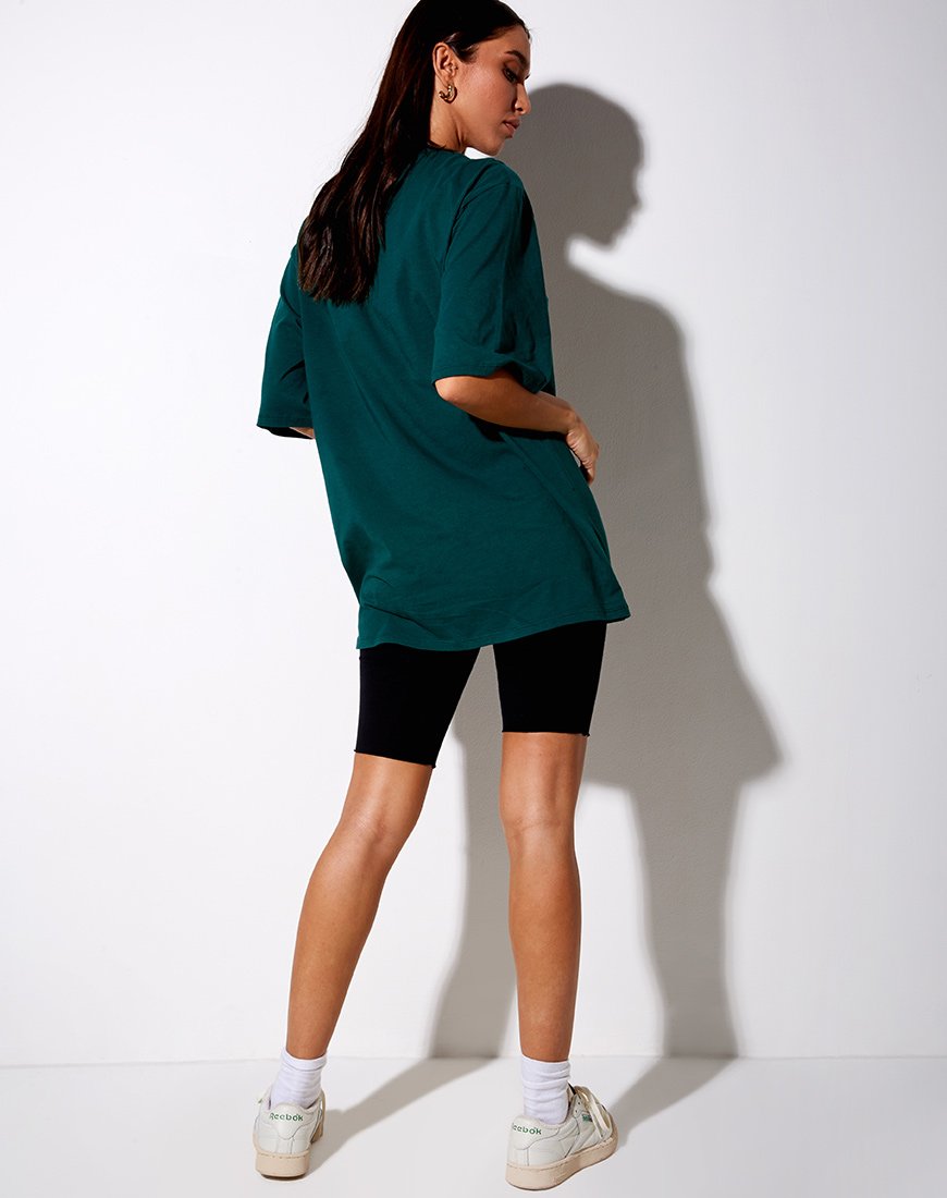 Imagen de Cocoon Tee in Bottle Green Too Many Feelings