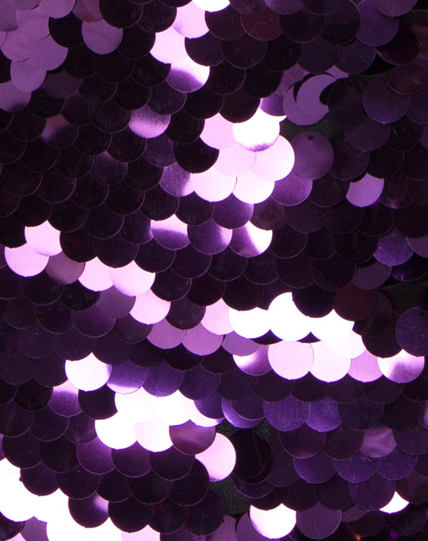 Imagen de Corine Slip Dress in Plum Disc Sequin