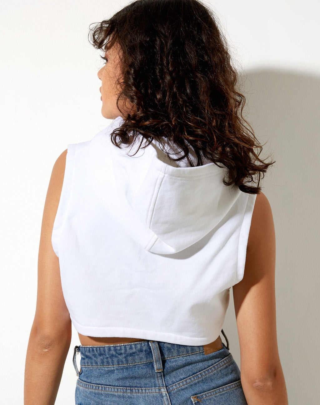 Crodie Sudadera con Capucha en Blanco Perla Arena Embro