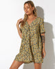 imagen de Crosena Dress in Spring Ditsy Yellowa