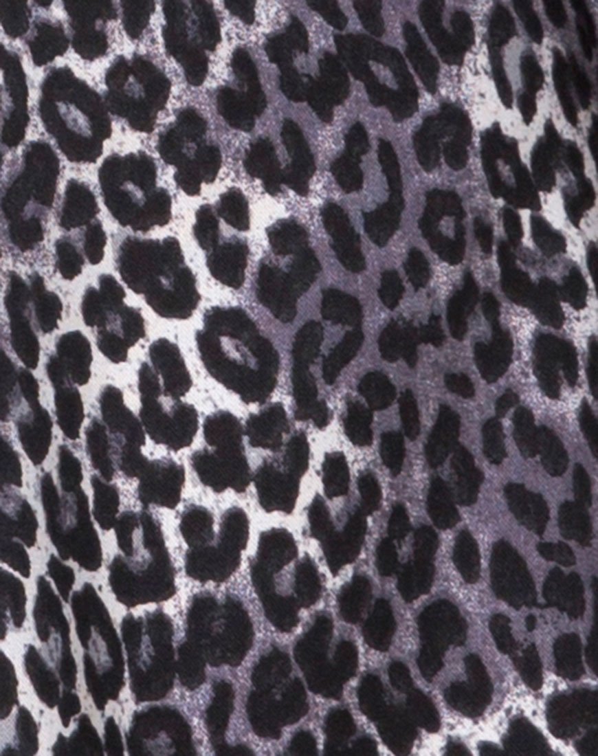 Imagen de Crosena Swing Dress in Rar Leopard Grey