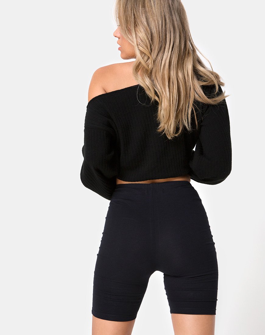 Culotte Ciclismo Negro Sin Angel Bordado