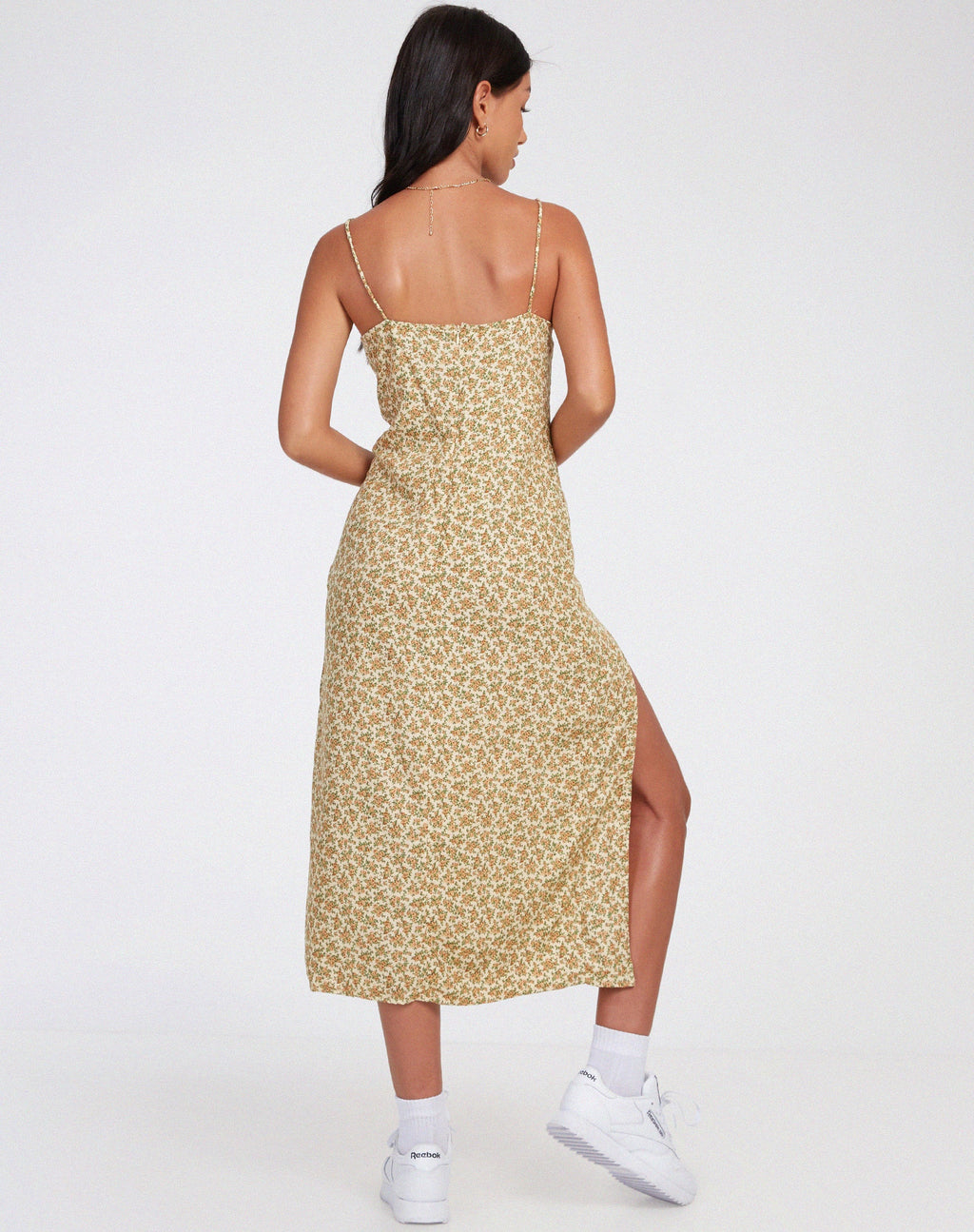 Vestido Midi Cypress en Washed Ditsy