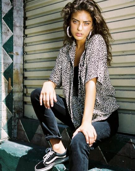 Imagen de Camisa Hawaiana en Rar Leopard Marrón