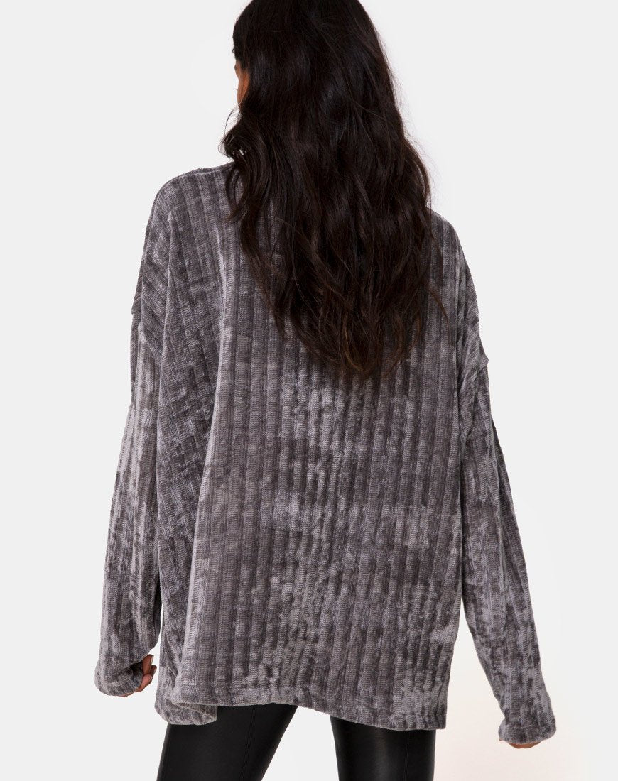 Imagen de Dad Jumper in Chenille Grey