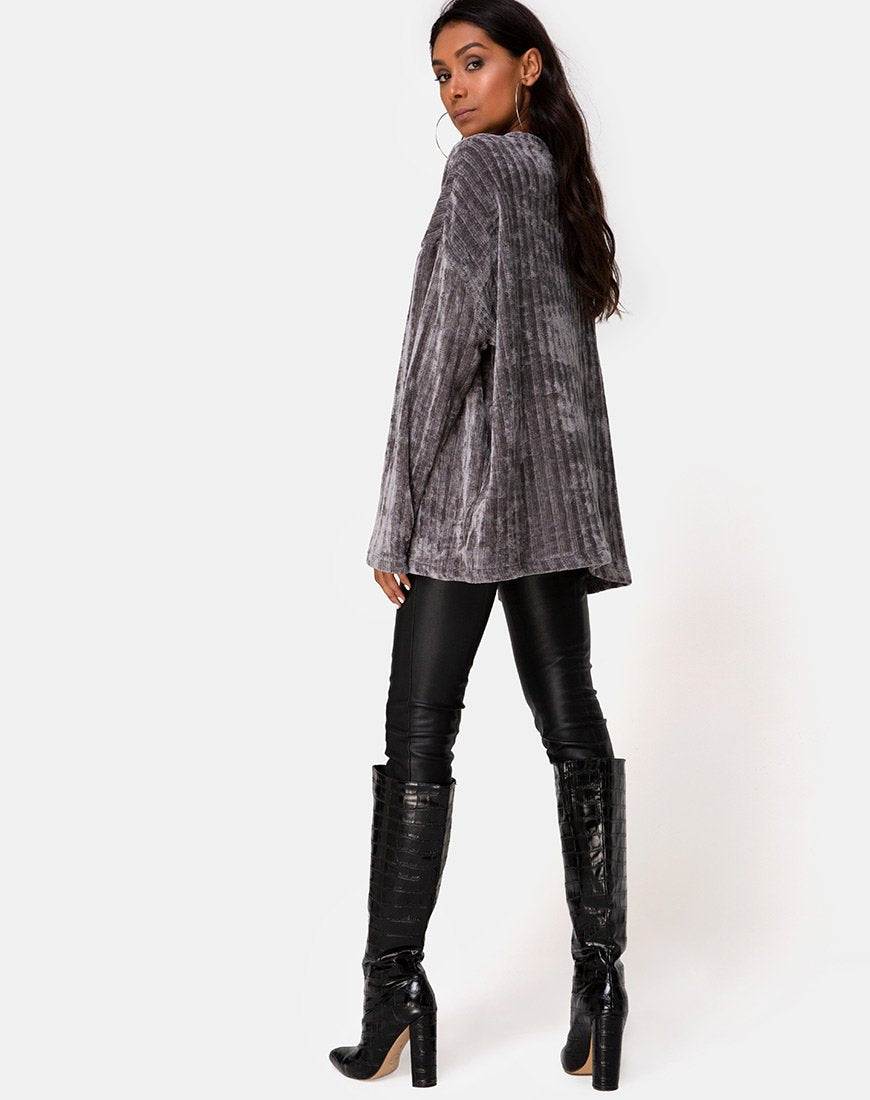 Imagen de Dad Jumper in Chenille Grey