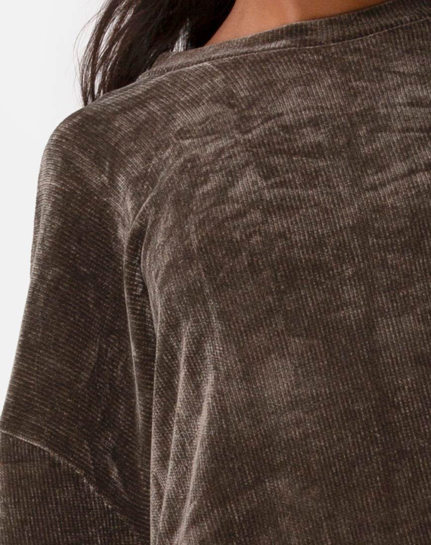 Imagen de Dad Jumper in Knit Khaki