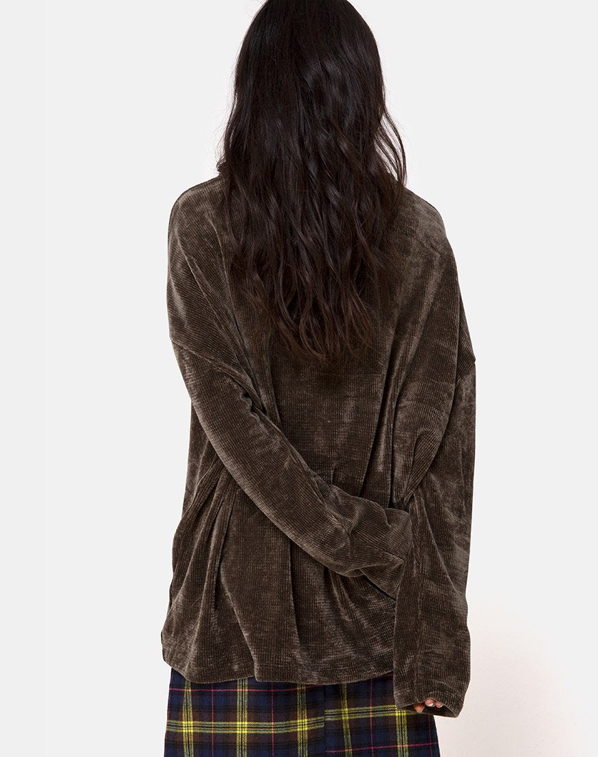 Imagen de Dad Jumper in Knit Khaki