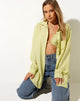 Imagen de la camisa Dael Oversized en Crinkle Sage