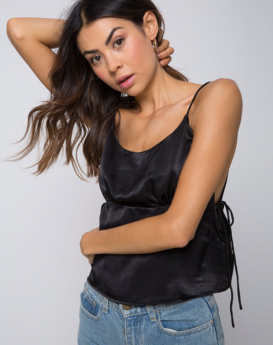 Cami Top Daral Negro