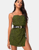 Imagen de Datista Slip Dress in Cheetah Khaki