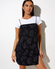Imagen de Datista Slip Dress in Persian Night Negro