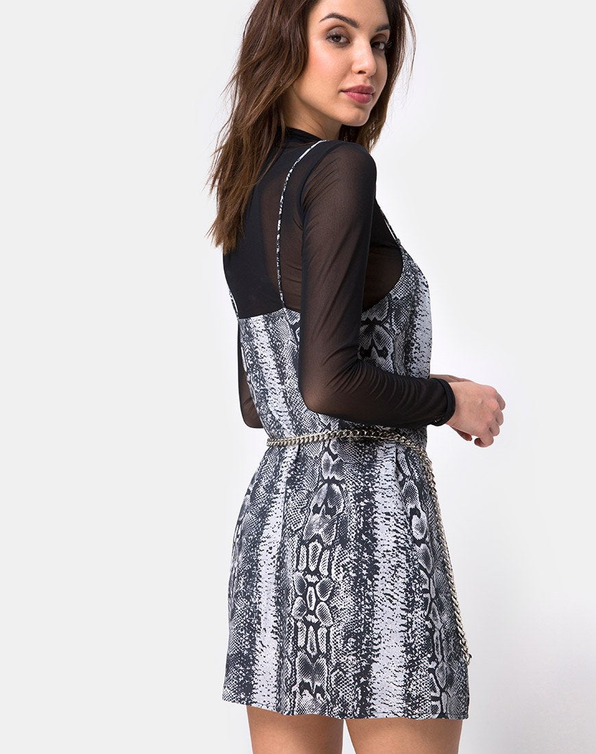 Vestido Datista en serpiente