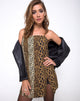 Imagen de Datista Vestido a rayas animales