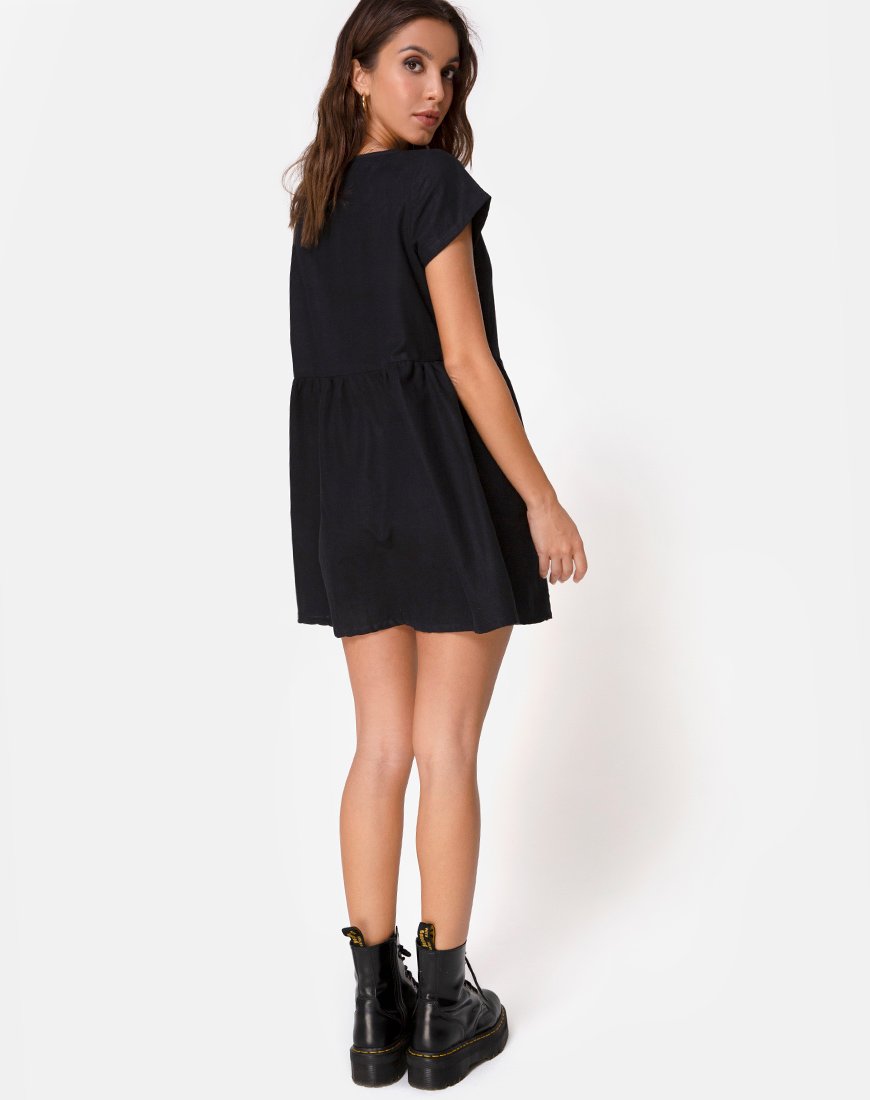 Imagen de Deira Babydoll Dress in Black