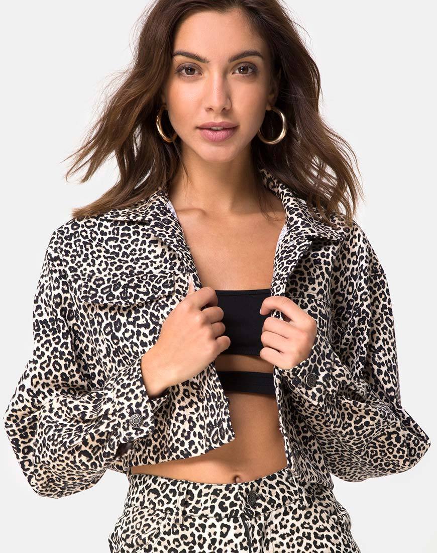 Imagen de la Chaqueta Derow en Rar Leopard