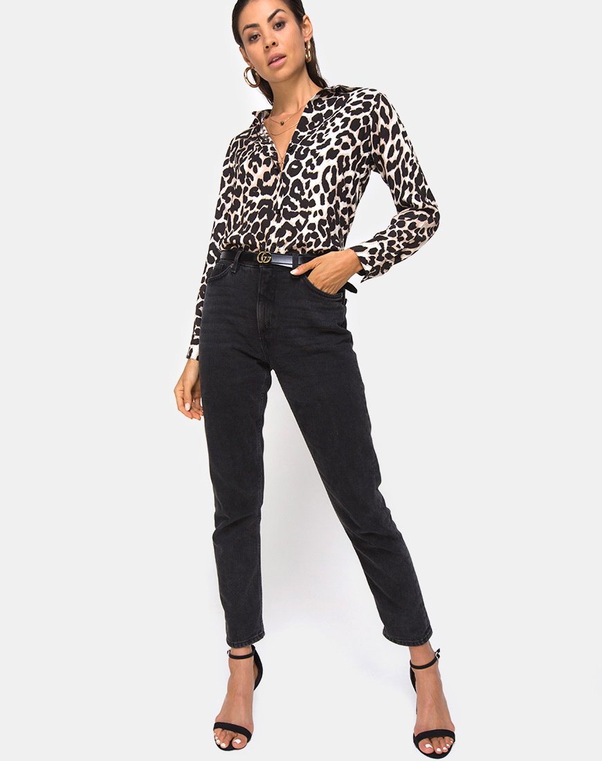 Imagen de la camisa Dimaris en jaguar oversize