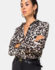 Imagen de la camisa Dimaris en jaguar oversize