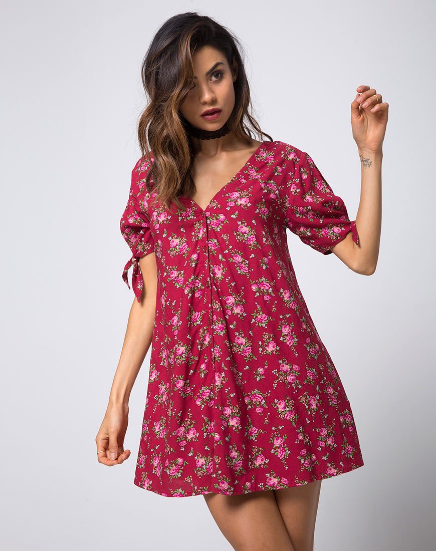 Vestido Dinda en Soheila Floral