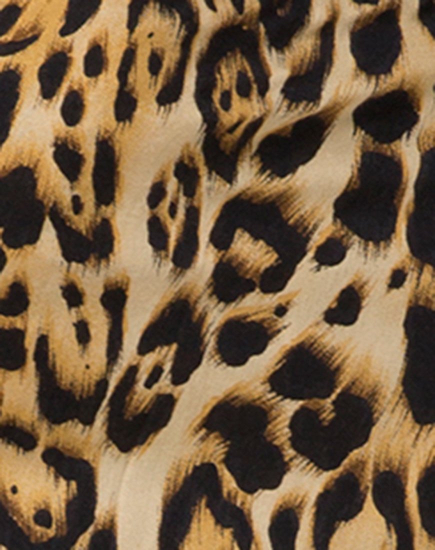 Imagen de Datista Slip Dress in Leopard