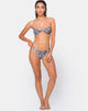 Imagen de la braguita de bikini Dita en dálmata