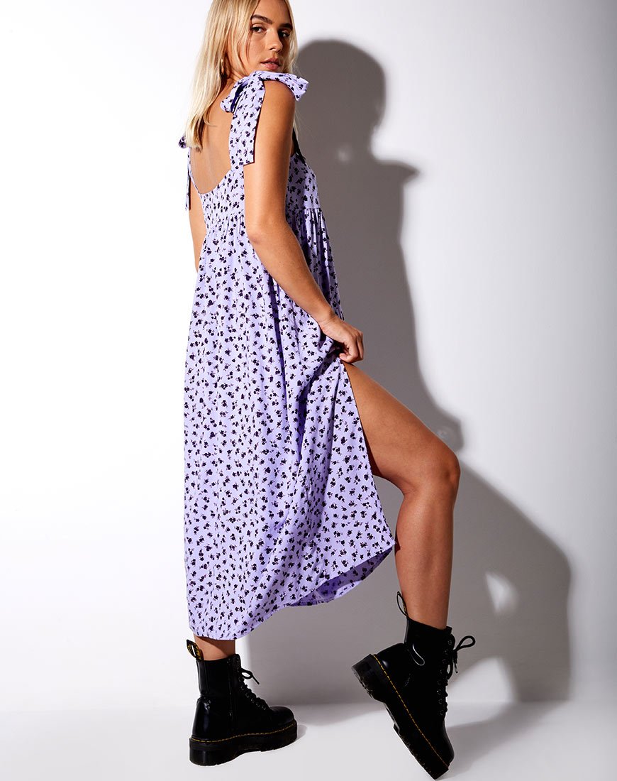 Imagen del vestido Dorothy Midi en Dainty Daisy Lila