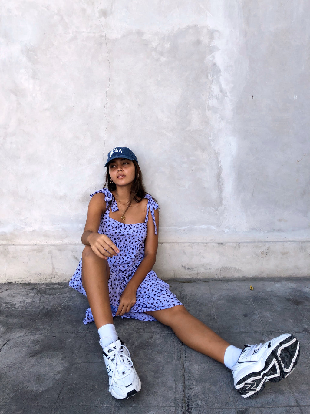 Vestido Dorothy Midi en Dainty Daisy Lila