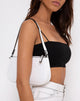 Imagen del bolso Gigi en cocodrilo blanco