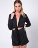 Imagen de Drille Cutout playsuit in Black