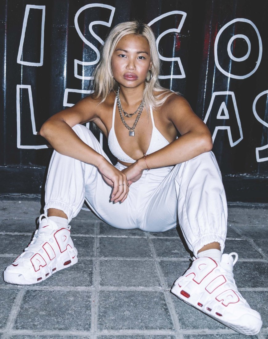 Imagen de Jubie Cargo Trouser en blanco Taladro