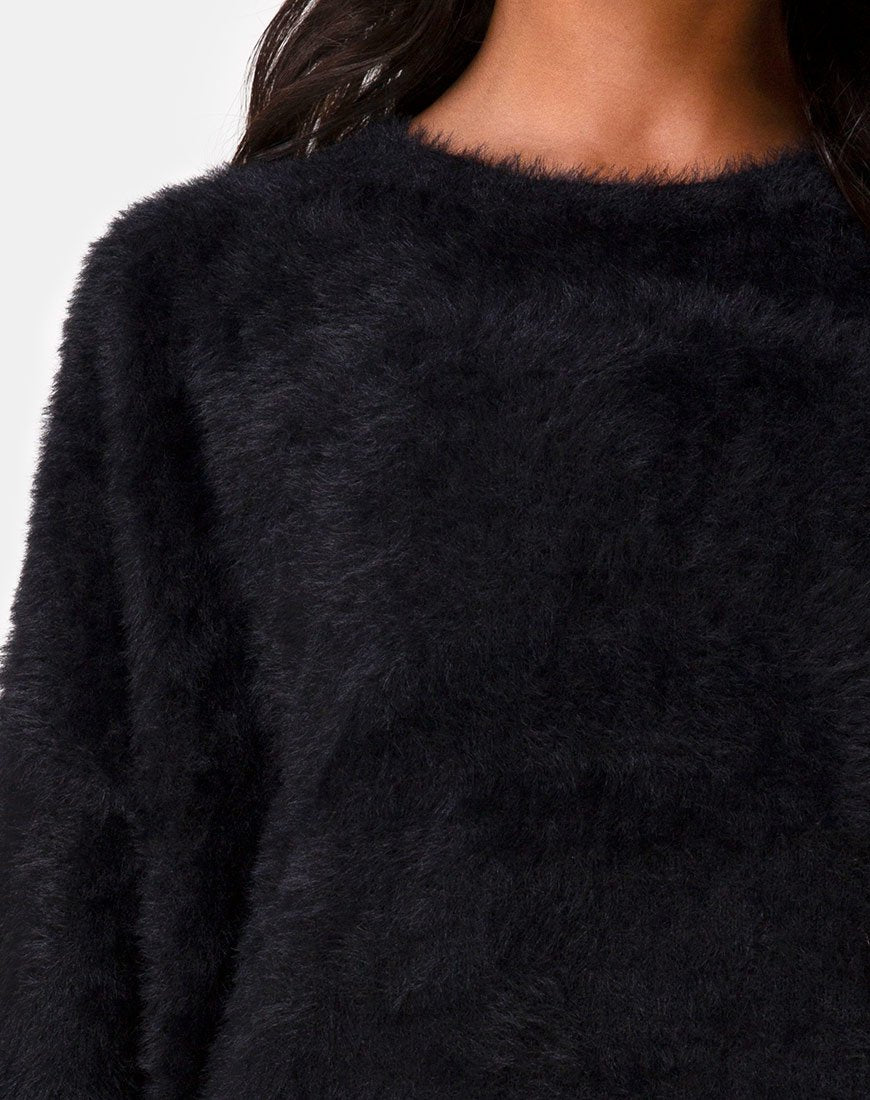 Imagen de Edgen Jumper de punto Negro