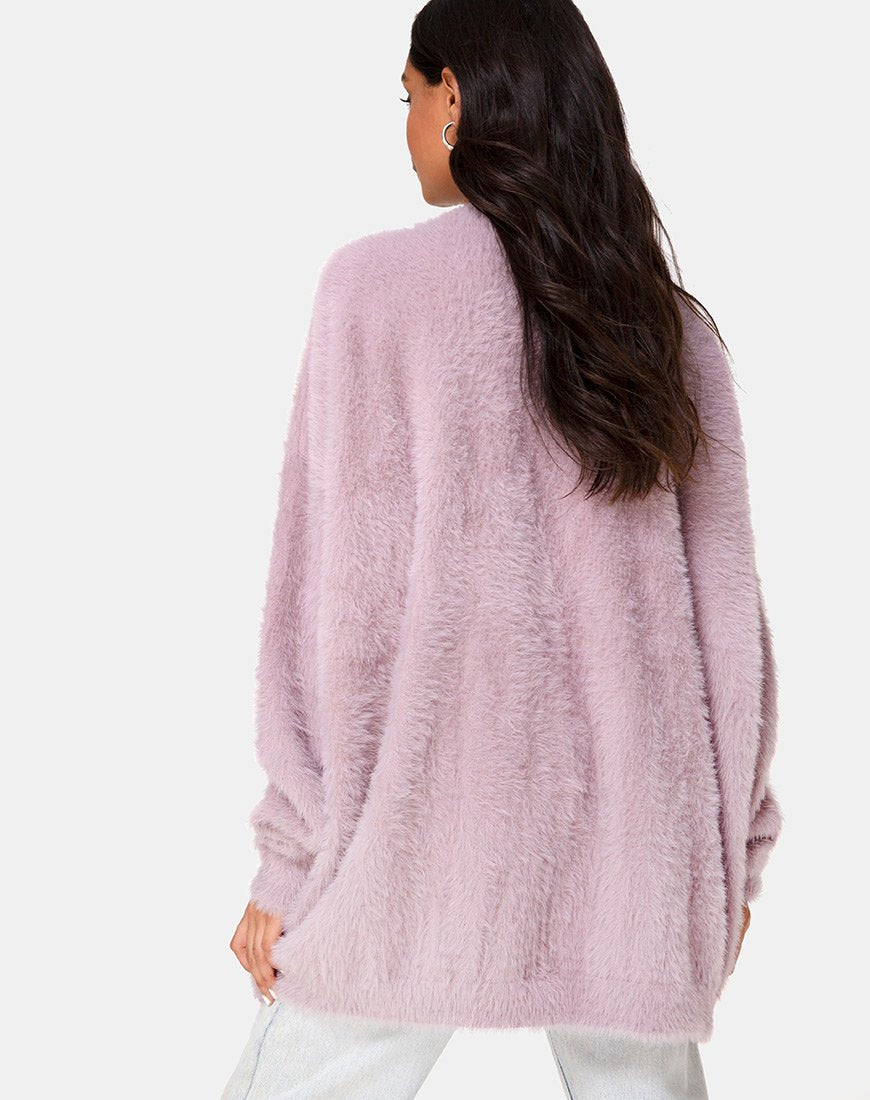 Jersey Edgen de punto malva