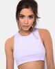 Imagen de Edina Crop Top Rib Lilac