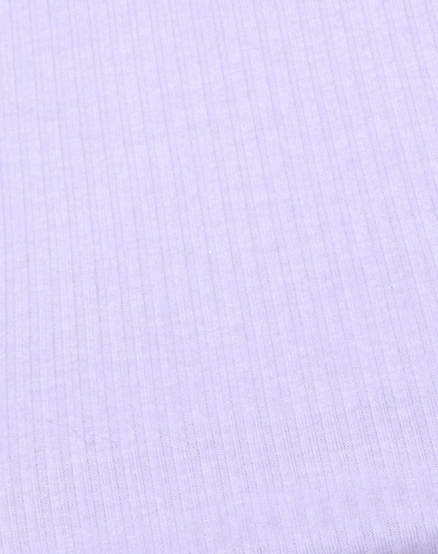Imagen de Edina Crop Top Rib Lilac