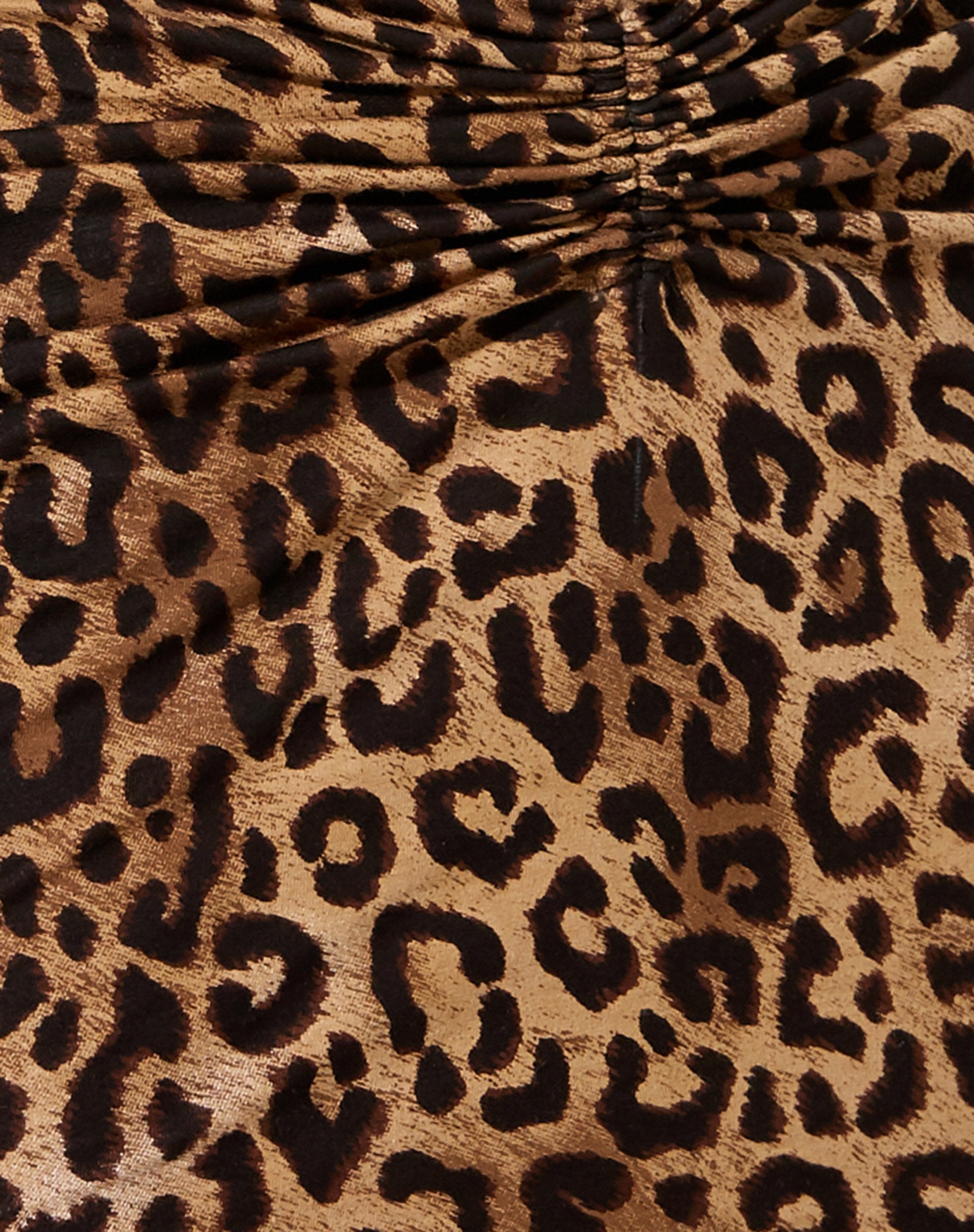 Imagen de Ejon Minifalda en leopardo nocturno Marrón