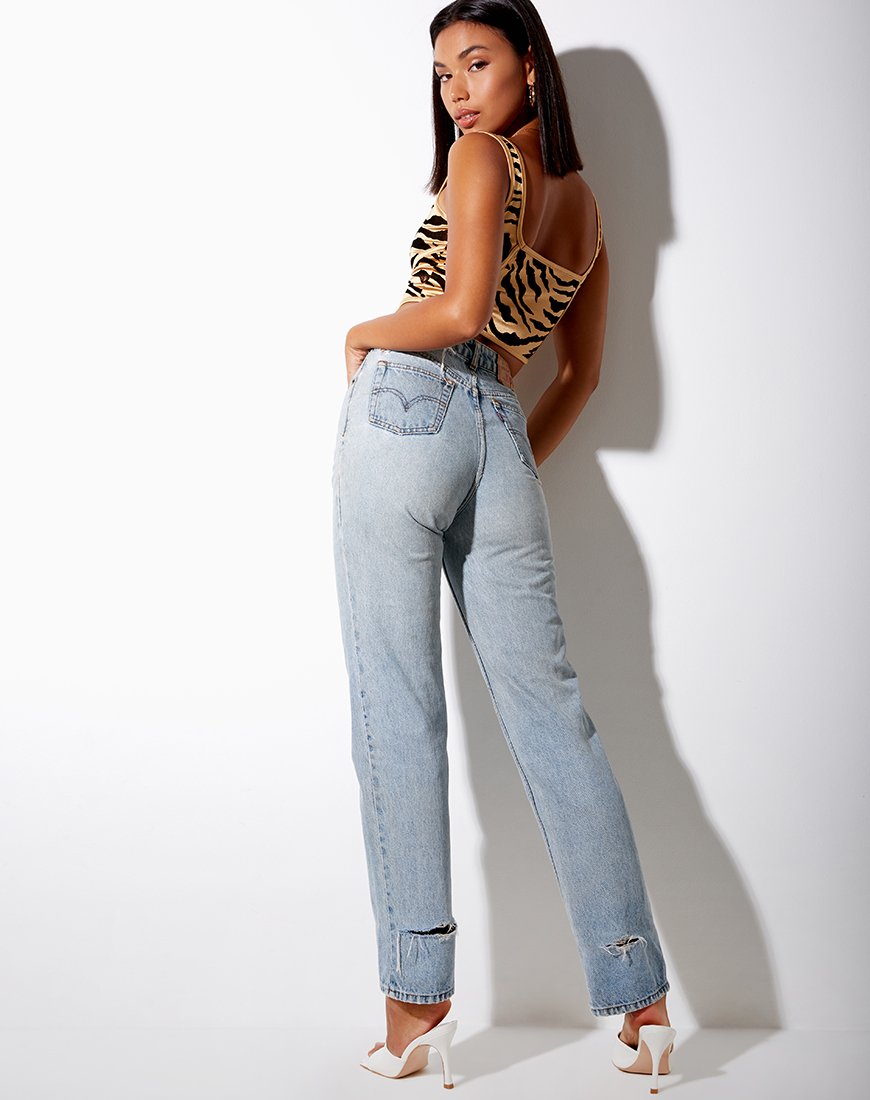 Imagen de Elci Corset Top en Tiger Gold
