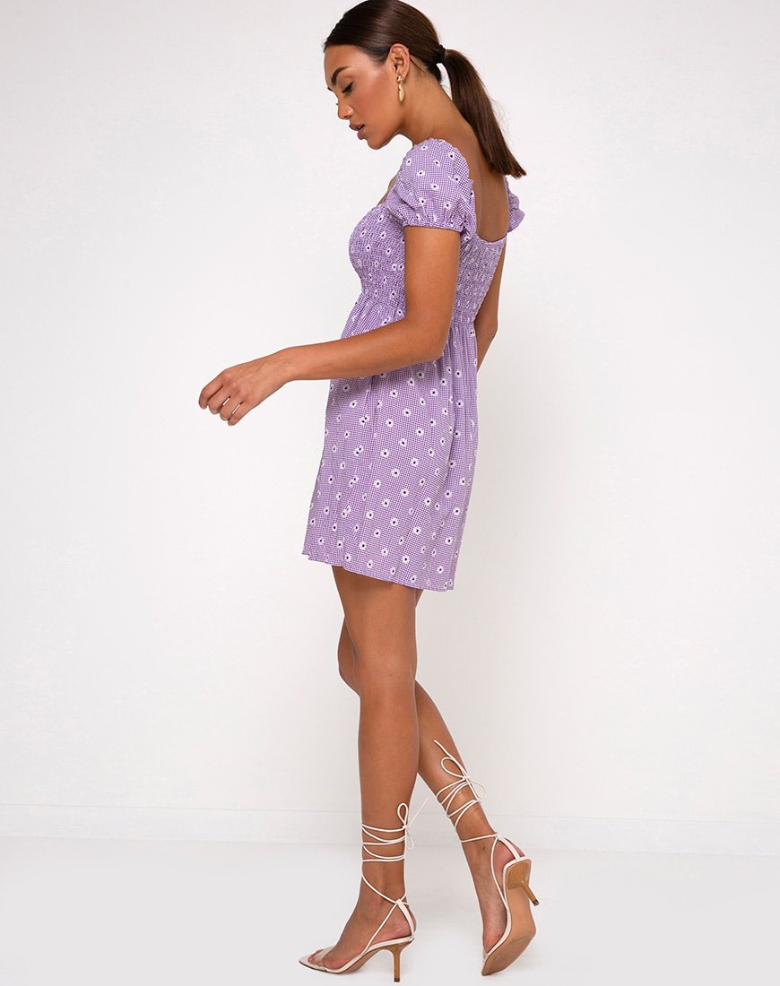 Imagen del Vestido Eldre en Lavanda Daisy Field