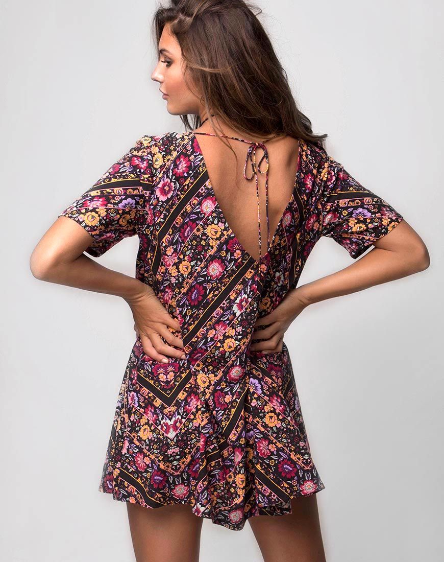 Vestido Swing Crosena en Gypsy Rose