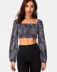Imagen de Elina Top en Rar Leopardo Gris