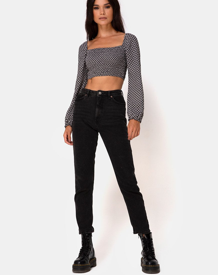 Imagen de Elina Top en Check It Out Negro