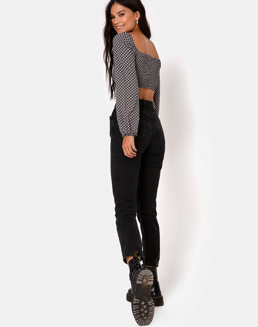 Imagen de Elina Top en Check It Out Negro